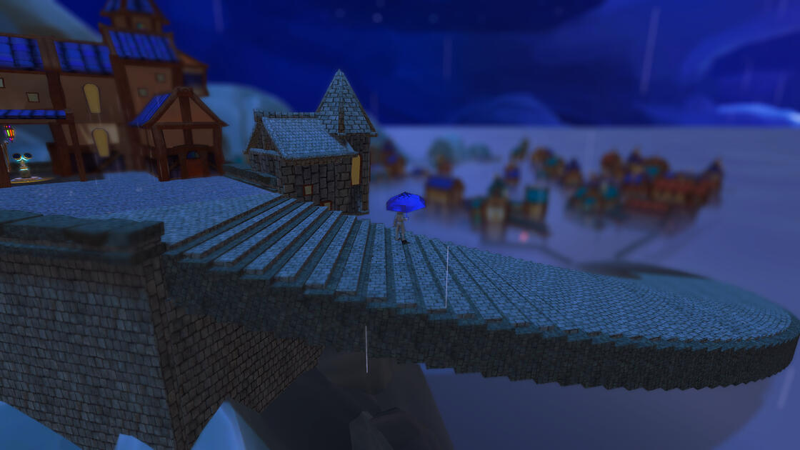 In game: the stairs to the last district