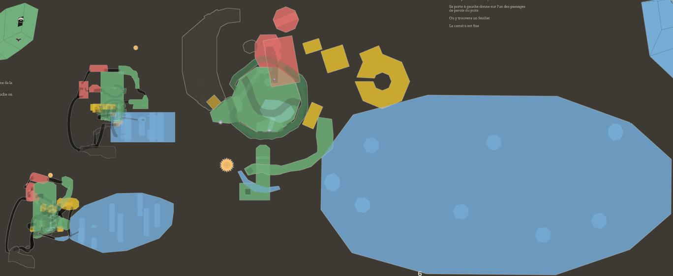 selected excerpt: the top, front, and three-quarter view of the environnement