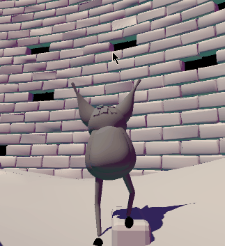 a demo of the final character