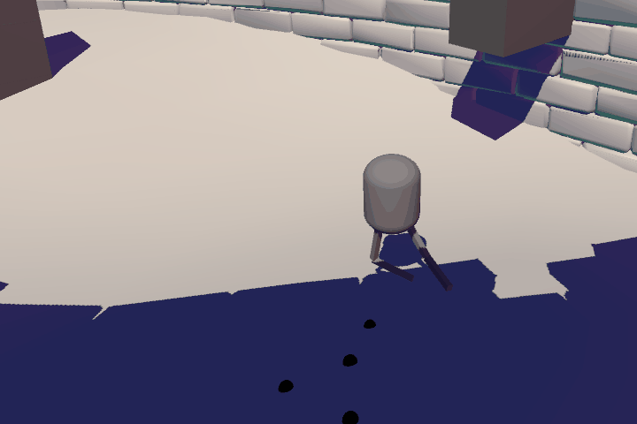 Procedural walk in the prototype