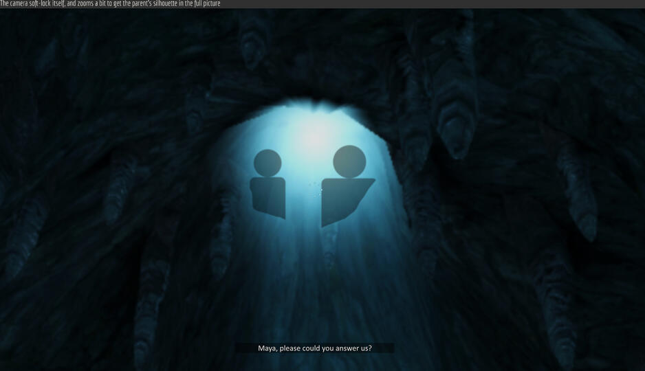 Mockup of the dialogue system
